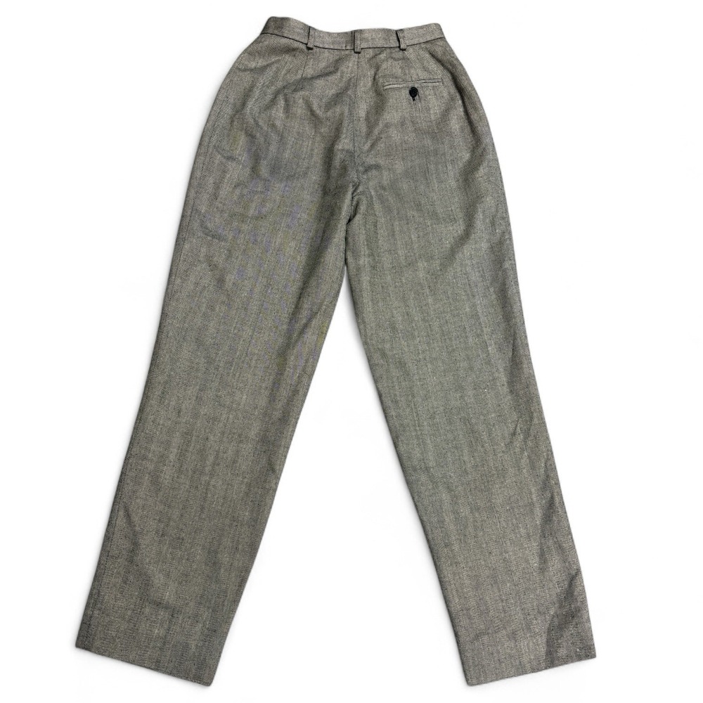 Lauren Ralph Lauren Petite Wool Silk Blend Taupe Pants - Size 4P - Picture 3 of 8